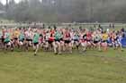 Start of the under-15 girls McCain World Cross Country Trials and Inter Counties.